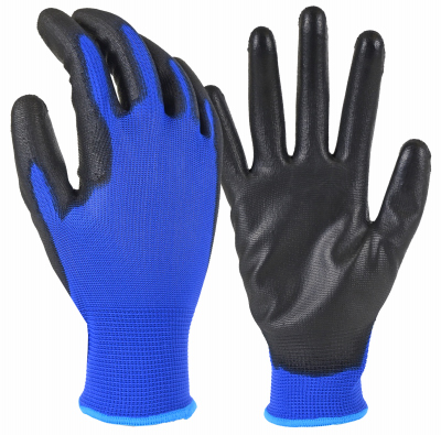 MED Mens Blue Coated Gloves