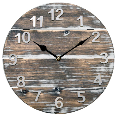 12" WD Panel Wall Clock