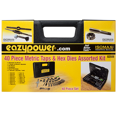 40PC Met Tap & Die Set