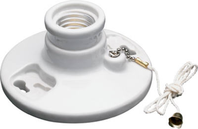 Porcelain Pull Chain Lampholder