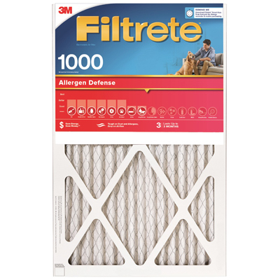 Filtrete 9820DC-6 Washable Air Filter, 24 in L, 12 in W, 11 MERV, 90 %