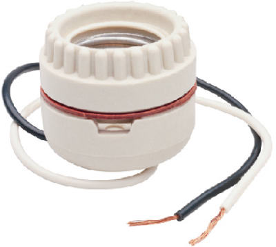 Porcelain Bulb Socket Wire Leads