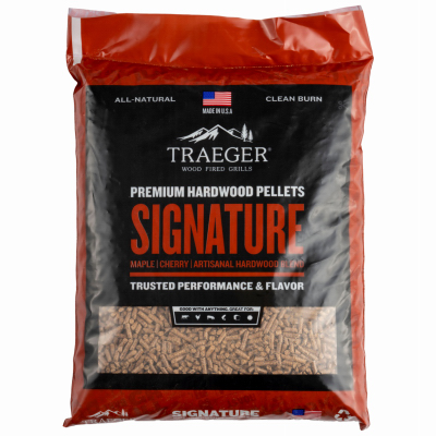 Traeger Premium Hardwood Pellets, Signature