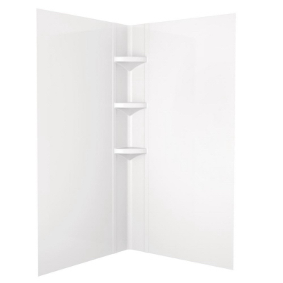 3PC 38x38 WHT Wall Set