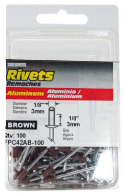 100PK Short ALU Rivet