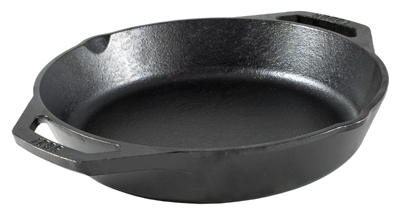Cast Iron Pan, Dual Handle, 10.25-In.