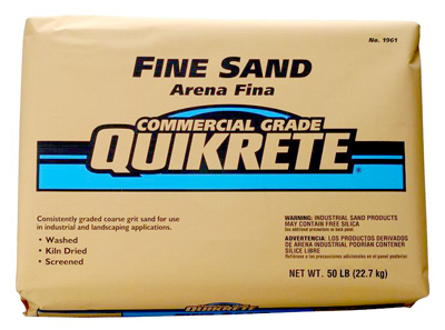 50LB FINE COMM GRADE SAND
