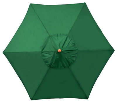 FS 9' GRN WD Umbrella