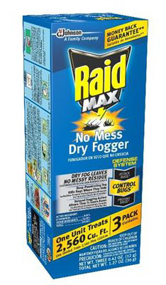 3PK Raid Max Dry Fogger