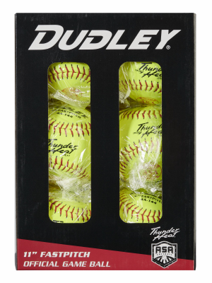 6PK 11"Thunder Softball