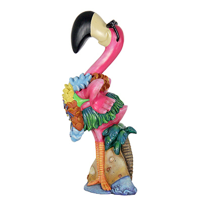 17" Beach Flamingo