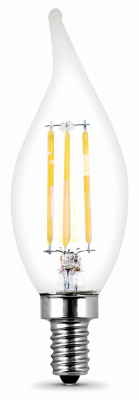 4PK 3.3W Day Flame Bulb
