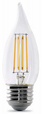 2PK 3.3W SW Flame Bulb