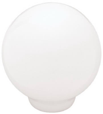 1-1/4"WHT CeraBall Knob