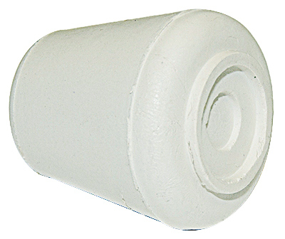 TG 4PK 1/2"WHT Rubb Tip