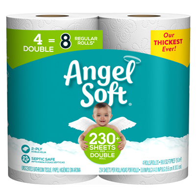 4PK DBL Bath Tissue