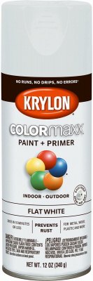 Flat White Krylon ColorMAXX