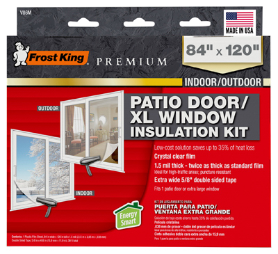 84x120 Patio Door Insulation Kit