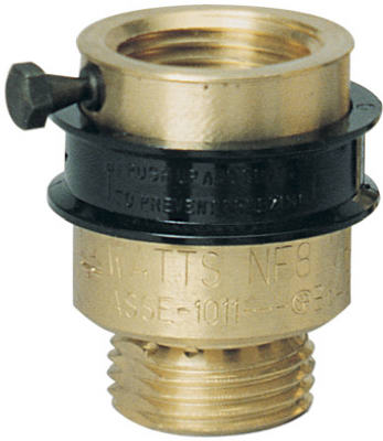 Hose Conn Vac Breaker          *