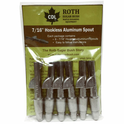 6PK 7/16" ALU Tree Taps