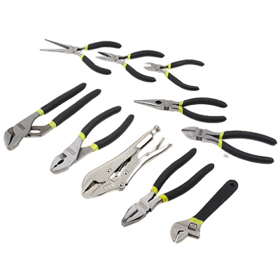 MM 10PC Pliers & Wrench