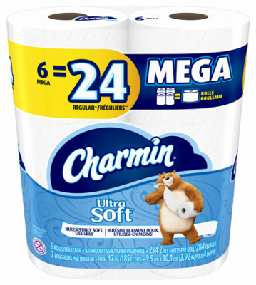 6PK Charmin Soft Tissue