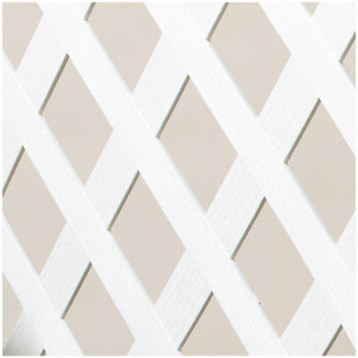 4x8 WHT Lattice Panel