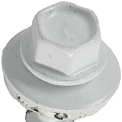 LB 10x1.5WHT Roof Screw