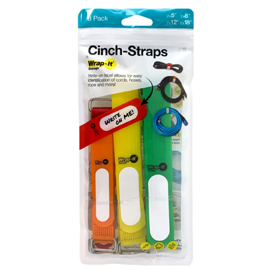 8PK ASSTD Storage Strap