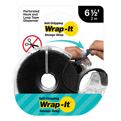 6.5' BLK Perf Tape Roll