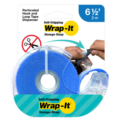 6.5' BLU Perf Tape Roll