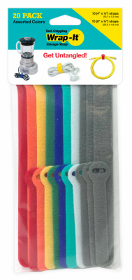 20PK Multi Cable Ties