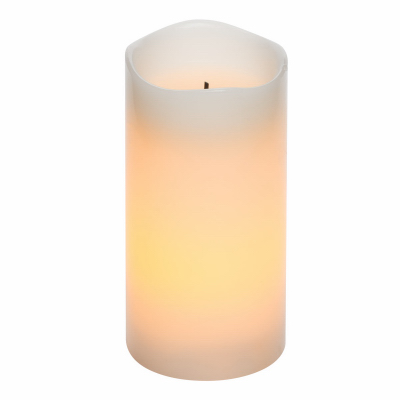 Flameless Pillar Candle, 3" x 6"