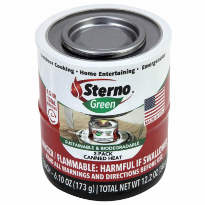 2PK 6.10 OZ Sterno Canned  Fuel