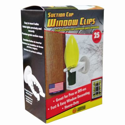 Suction Cup Window Clip