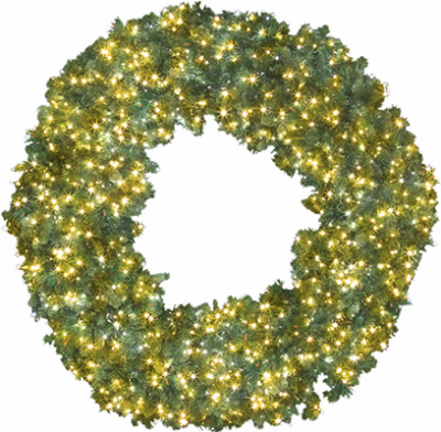 60" WW LED Art Wreath