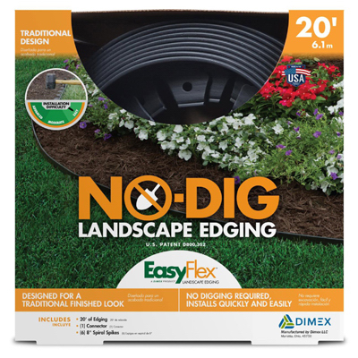 20' No Dig Edging Kit Easyflex