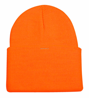 Orange Knit Cap