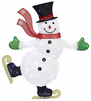 HW 54" Skating Snowman