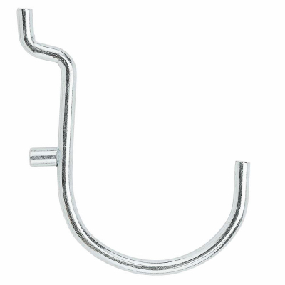 5PK 1.5" ZN Curved Hook