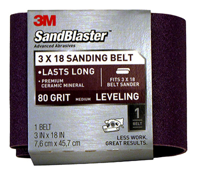 3x18 80G MED Sand Belt