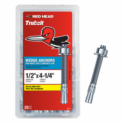 25PK 1/2x4-1/4 Anchor