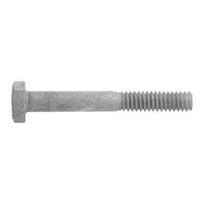 100PK 1/4x2.5 Hex Bolt