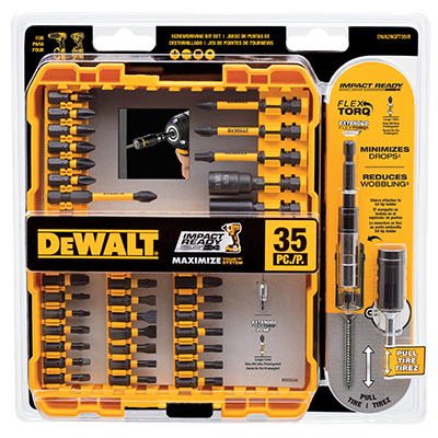 35PK Imp Screw Bit Set