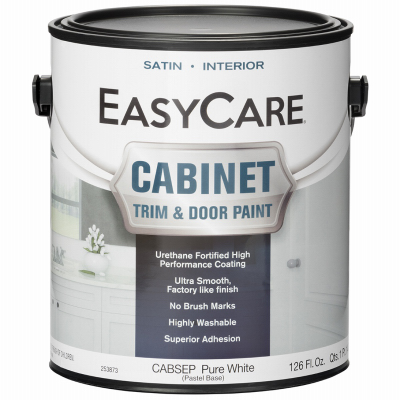 True Value Company CABSEP-GL Door and Trim Paint, Satin, Pastel Base/White,