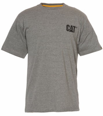 CAT 2XL GRY S/S Tee