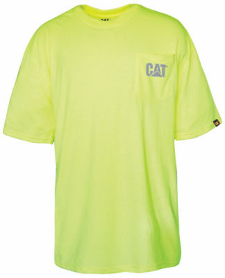 CAT XL Hi YEL S/S Tee