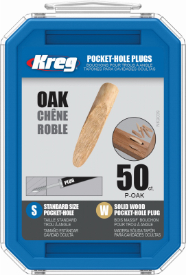 Kreg 50PK 3/8" Oak Plugs