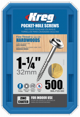 Kreg 500CT 7x1-1/4 Pocket Screw