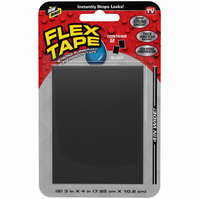 3x4 Black Flex Tape